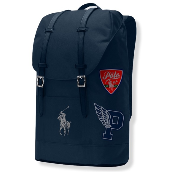 Polo Ralph Lauren navy Backpack - Picture 1 of 10